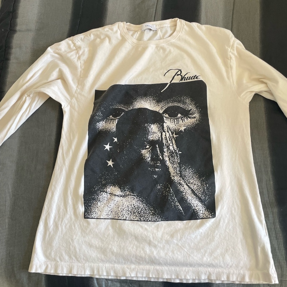 Rhude Long Sleeve Shirt, Sz XL